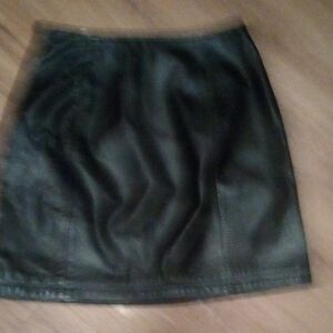 Wilsons Leather Black Mini Skirt